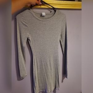 Long sleeve T-shirt dress